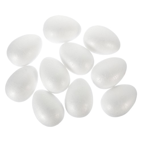 10pcs white foam easter - 10pcs,
