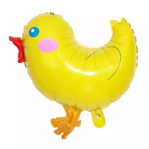 Chicken easter foil balloon - easter,