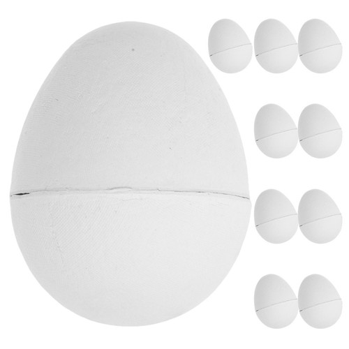 10pcs unpainted paper - unpainted, easter