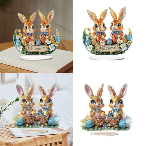 Easter flat acrylic - easter,