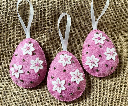 Felt handmade beaded - 3,