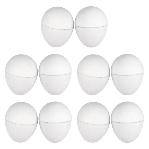 10x paper easter eggs - 10x, empty