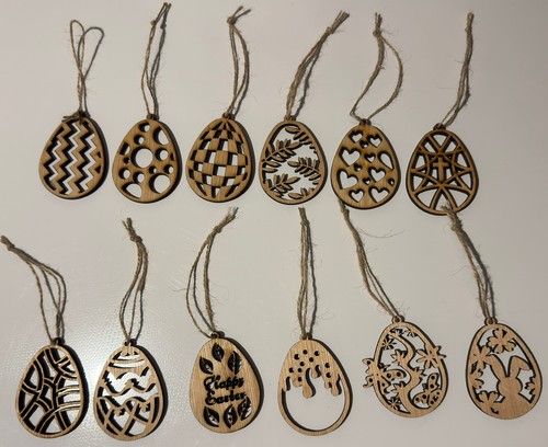 Wooden easter egg - easter,