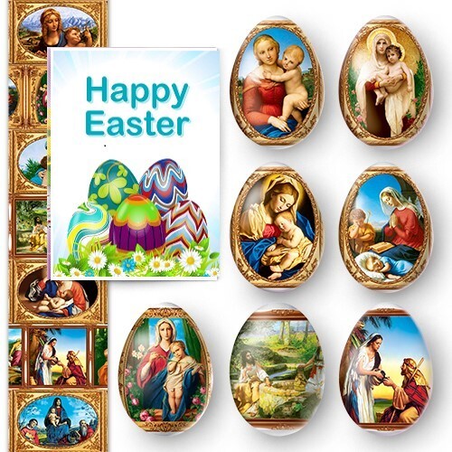 Easter egg decoration - easter,