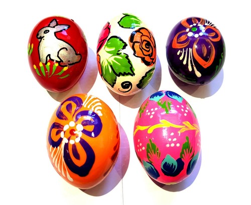 Set hand painted - set, of