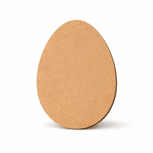 Wooden mdf egg blanks - wooden,