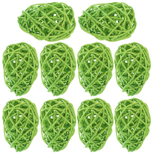 Set reusable rattan - of,