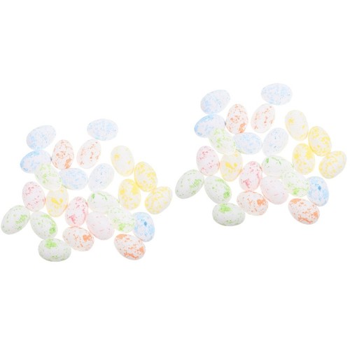 Reusable foam egg ornaments - foam,