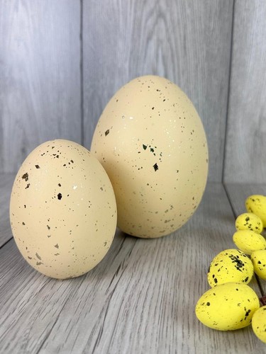 Easter decor ceramic eggs - easter,