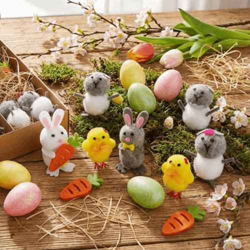 Easter chick hanging - hanging, ornaments