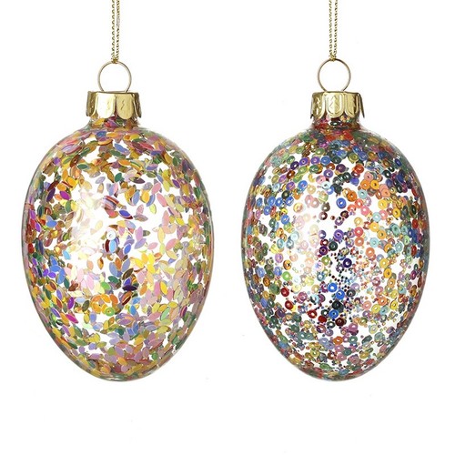Glittery multicoloured easter - multicoloured,