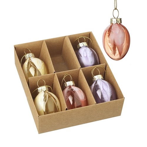 Colourful feathered hanging - feathered,