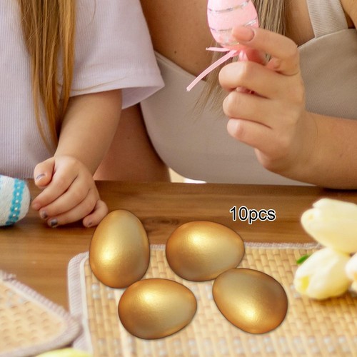 Pieces golden easter craft - pieces,