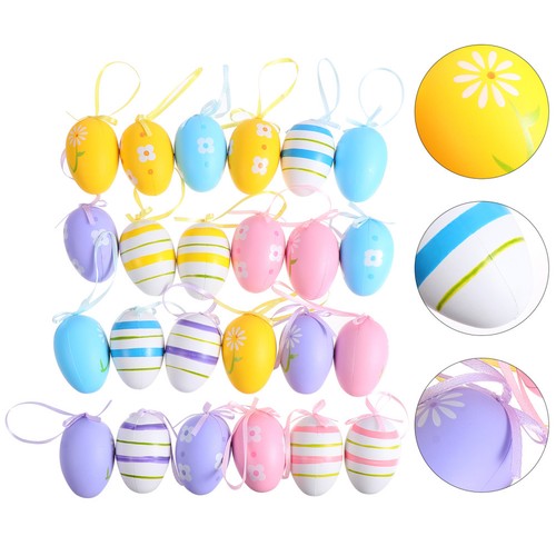 24pcs reusable plastic easter - reusable,