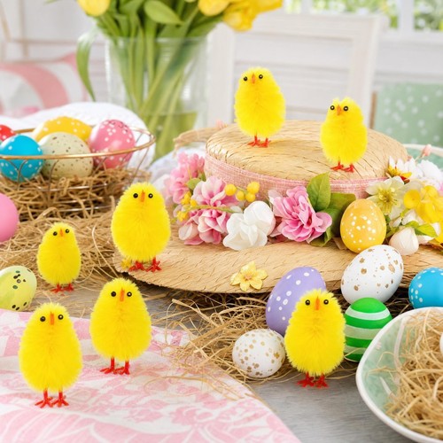 Easter chicks fluffy - fluffy, mini