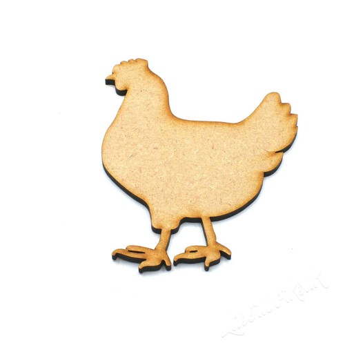 Easter chicken hens bird mdf - easter,