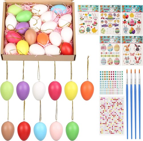 20pcs easter egg decorations - easter,