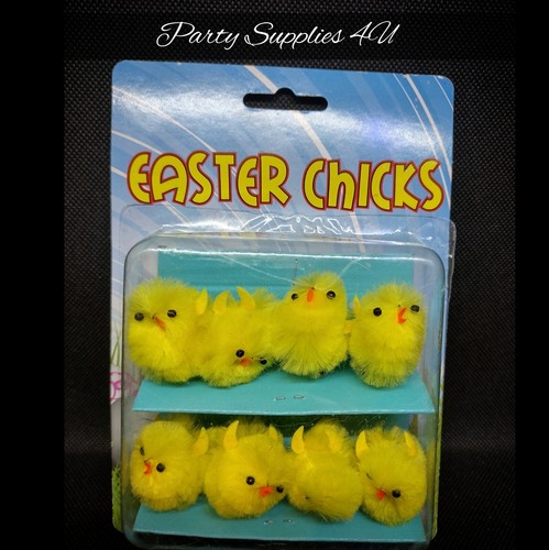 8pk cute easter - easter, chicks.