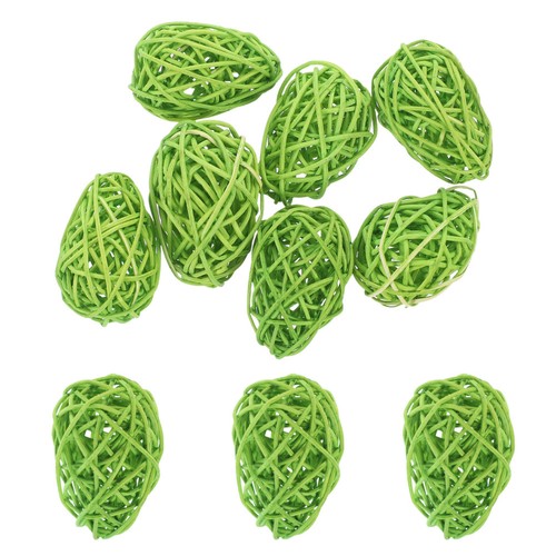 Pcs rattan balls colorful - 10,