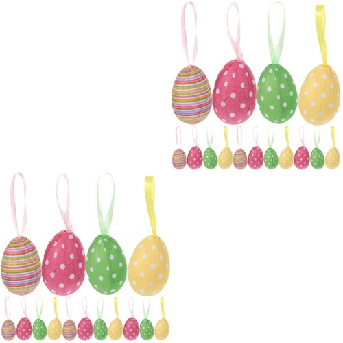 48pcs easter egg hanging - 48pcs,