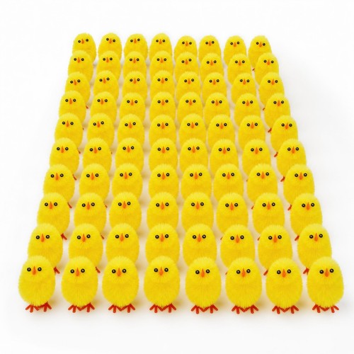 Easter chicks fluffy - fluffy, mini