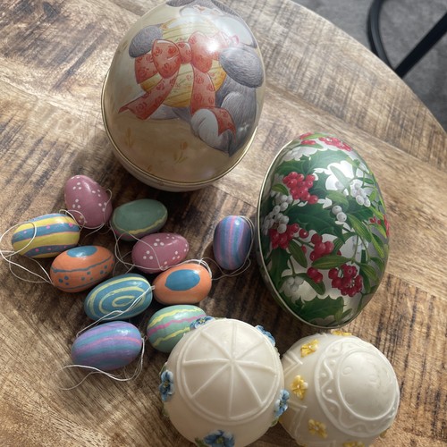 Vintage decorative easter eggs - easter,