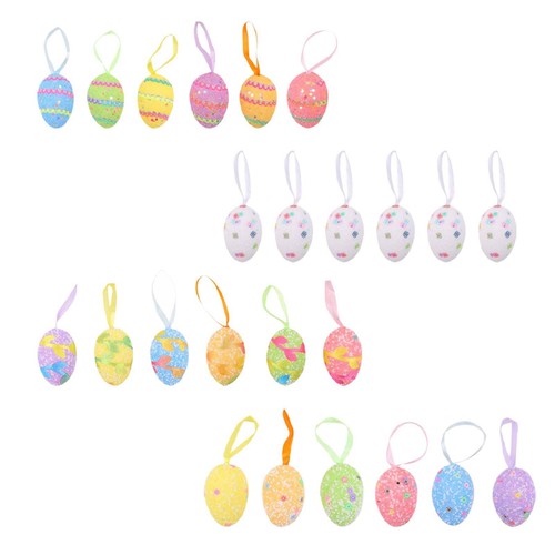 Pieces easter egg hanging - 6,