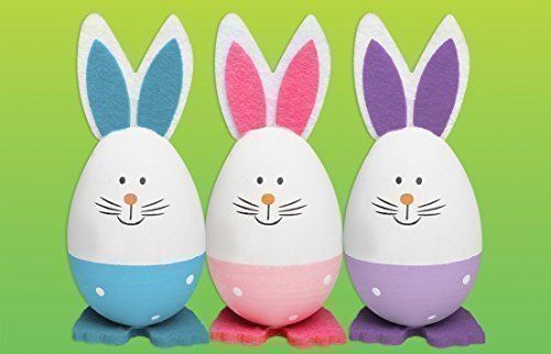 Spotty bunny character eggs - bunny,
