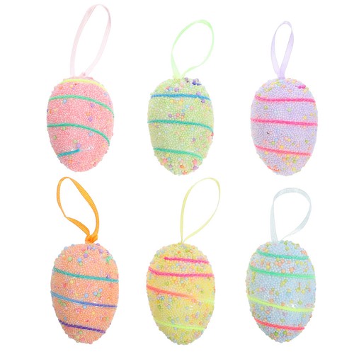 6pcs hanging easter - 6pcs,