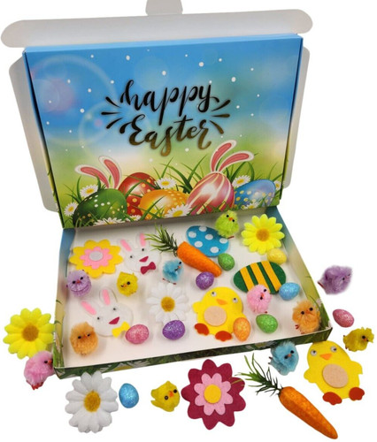 Easter craft set box cute - easter,