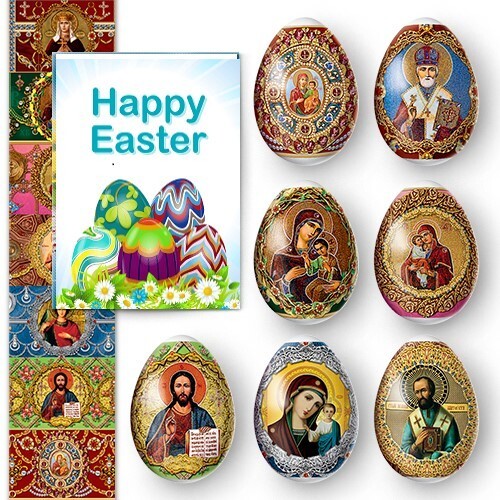 Easter egg decoration - 7,