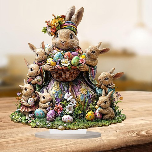 Easter bunny eggs - easter,