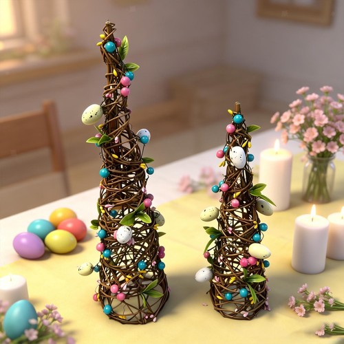 Easter table decorations - easter,