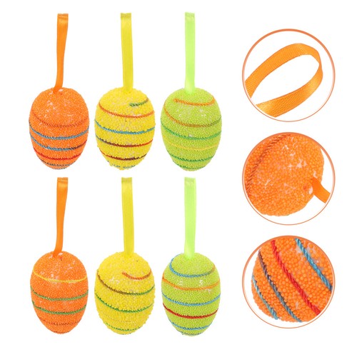 6pcs assorted color easter egg - 6pcs,