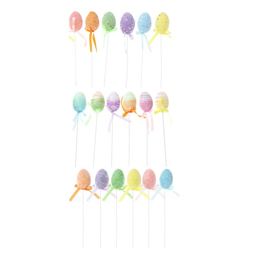 18pcs easter egg decorations - egg,