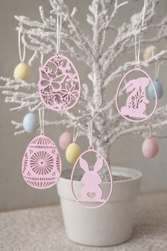 Easter egg decoration hanging - egg,