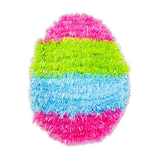 Tinsel easter egg - egg, plaque