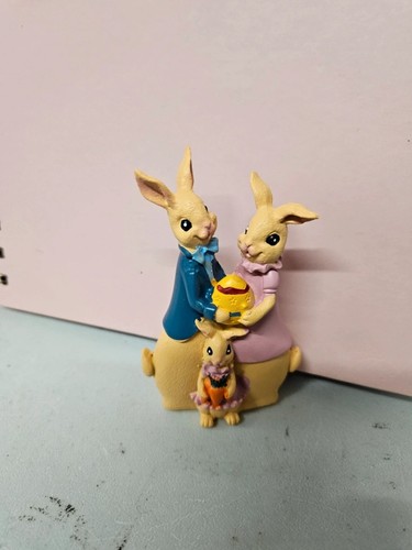 Easter rabbits woth egg - easter,