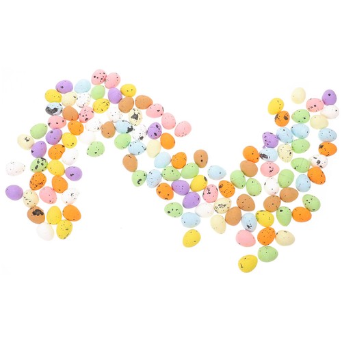 100 pcs mini foam eggs - pcs,