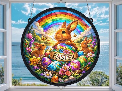 Easter egg suncatcher - egg, –