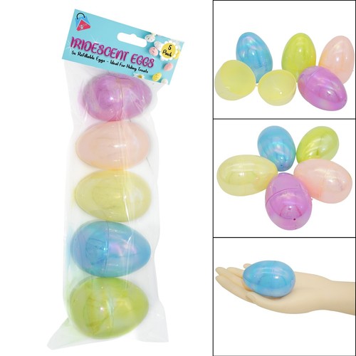 7cm plastic large - large, iridescent