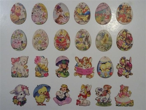Easter wooden hanging - wooden,