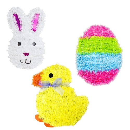 Tinsel easter wall - tinsel, plaque