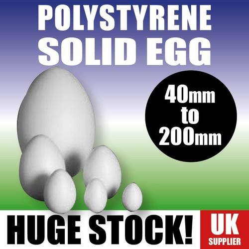 Polystyrene solid eggs easter - polystyrene,