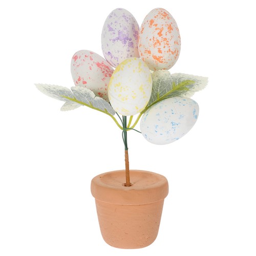 Easter egg bonsai decoration - easter,