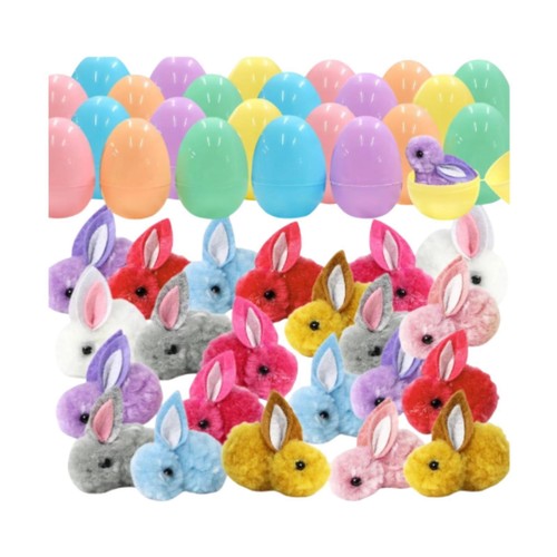 24x colorful easter eggs gifts - easter,