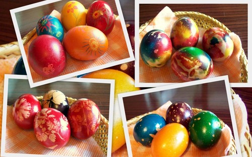 Easter egg dye - paint, colours