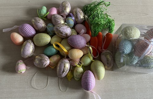 Easter decorations including - easter,