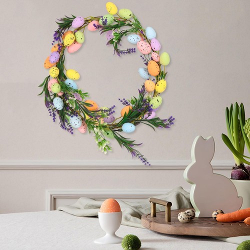 Easter egg door - door, wreath