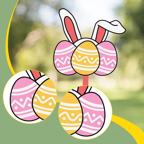 Easter bunny egg decorative - easter,